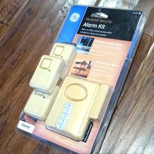 Vintage GE Personal Security Alarm Kit Windows Doors New